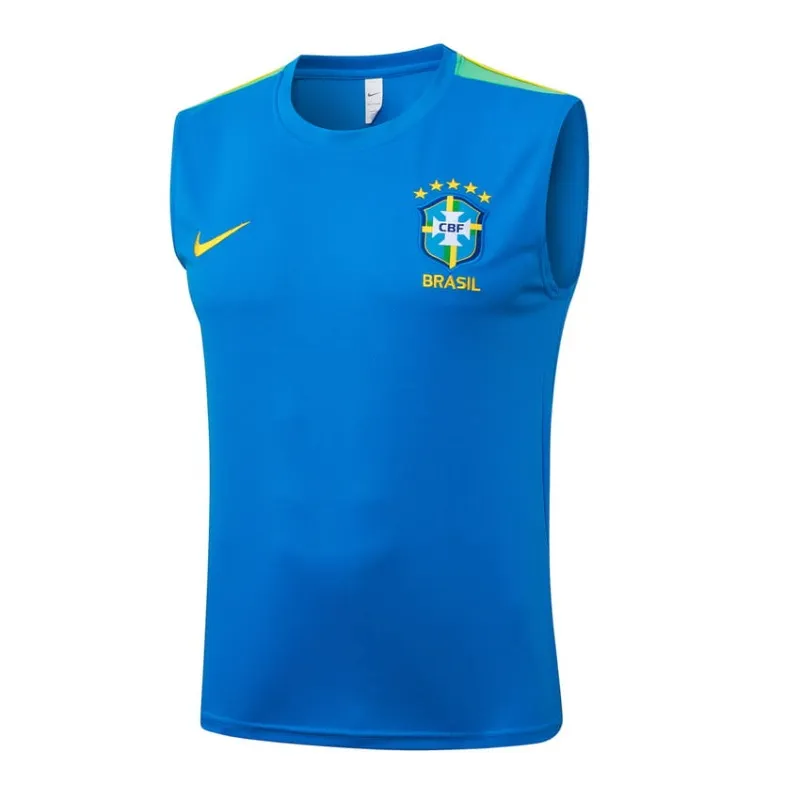 Canotta Allenamento Kit Brasile 2026/27 Blu