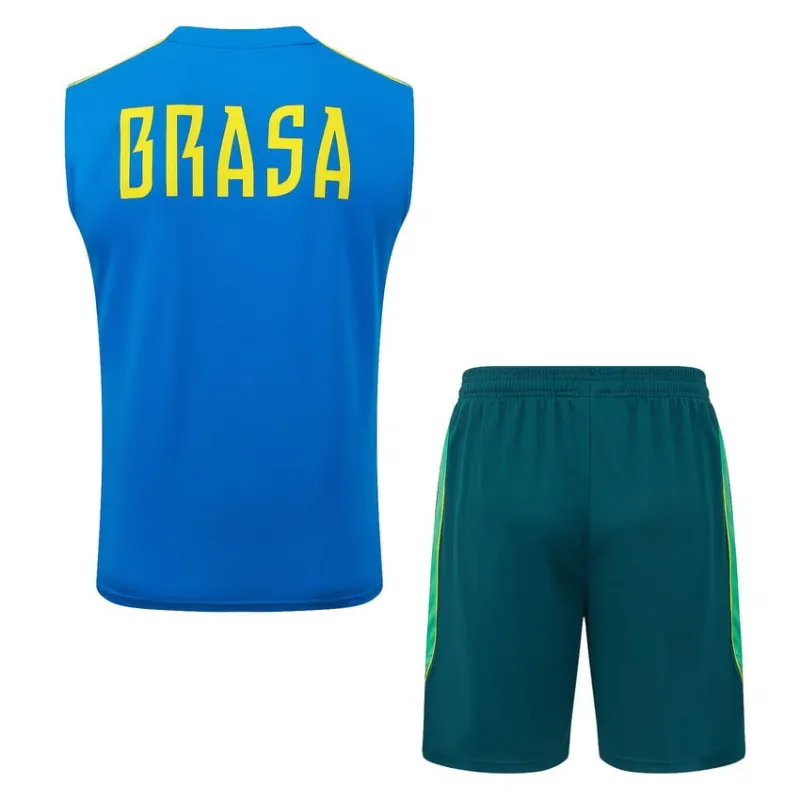 Canotta Allenamento Kit Brasile 2026/27 Blu