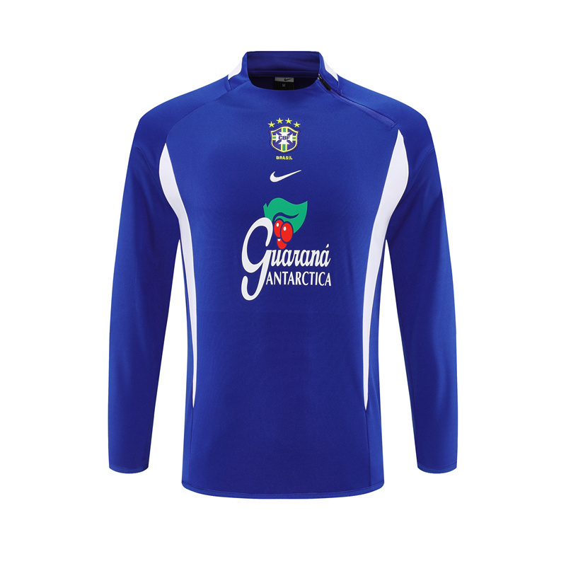 Brazil 2002 Vintage Sportswear Blue
