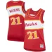 Camiseta Dominique Wilkins Atlanta Hawks Mitchell & Ness HWC Mujer