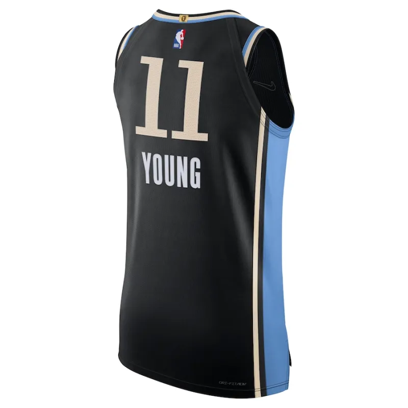 Trae Young, Atlanta Hawks Jersey - City Edition - Black