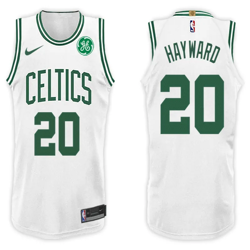 Gordon Hayward Boston Celtics White Jersey