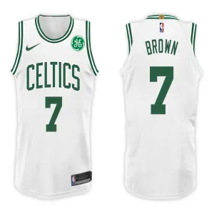 Jaylen Brown Boston Celtics Association Edition Jersey - White