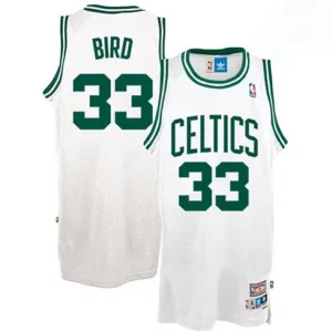 Camiseta Larry Bird Boston Celtics - Blanco