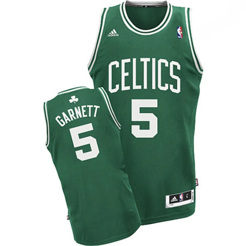 Kevin Garnett Boston Celtics Green Retro Jersey