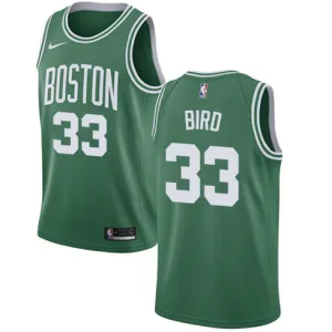 Camiseta Larry Bird Boston Celtics Icon Edition Verde