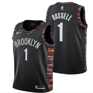D'Angelo Russell, de los Brooklyn Nets 2018/2019 - Edición Ciudad, Negro