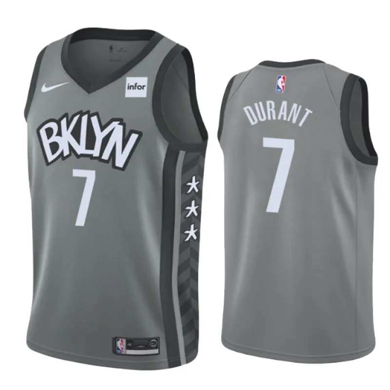 Kevin Durant, Brooklyn Nets, 2019/20 Season - Statement Edition, Grey