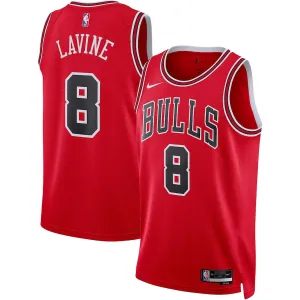 Zach LaVine Camiseta Swingman Unisex de los Chicago Bulls - Edición Ícono - Rojo
