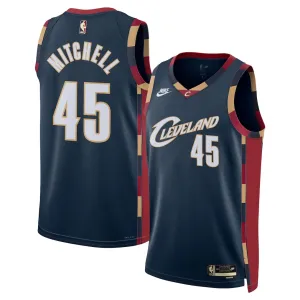 Cleveland Cavaliers Donovan Mitchell Swingman Trikot - Classic Edition - Marineblau