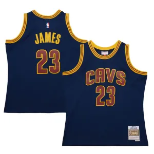 Cleveland Cavaliers LeBron James 2015/16 Swingman Classic Navy Trikot