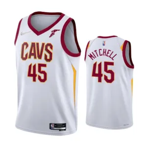 Donovan Mitchell's Jersey, Cleveland Cavaliers 2021/22 - Association Edition - Weiß