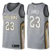 LeBron James, Cleveland Cavaliers - City Edition - Gray
