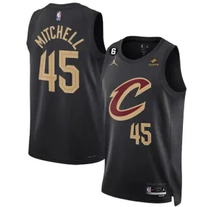 Cleveland Cavaliers Donovan Mitchell 2022/23 Schwarzes Trikot