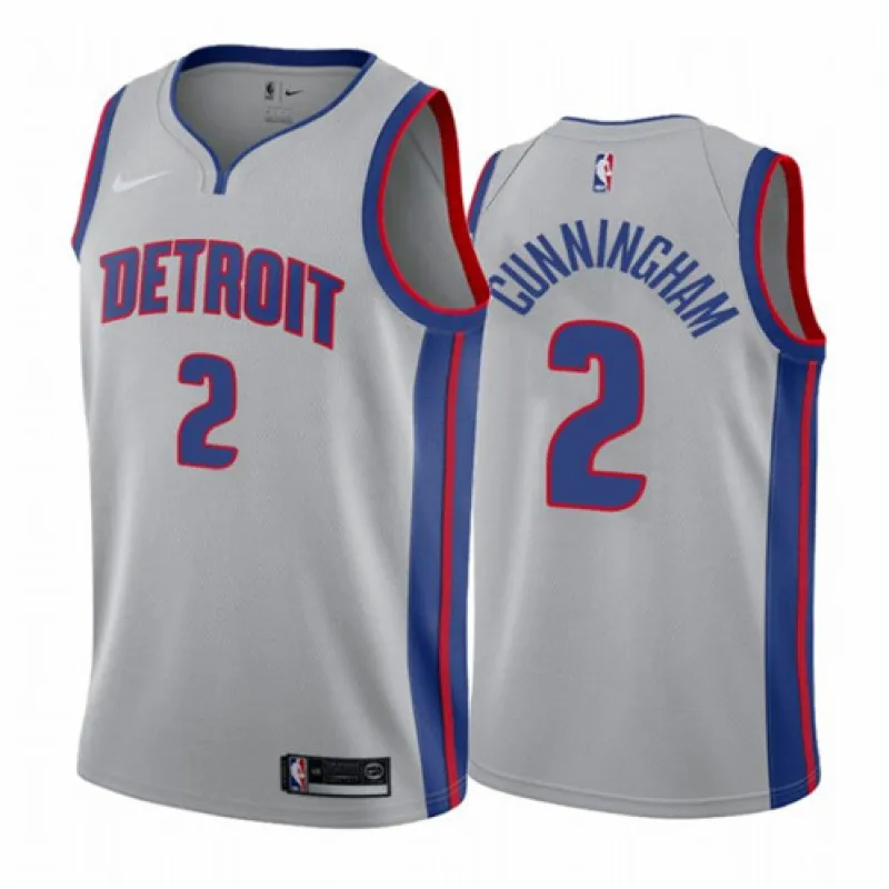 Cade Cunningham's jersey, Detroit Pistons, 2020/21 - Statement Edition - Gray