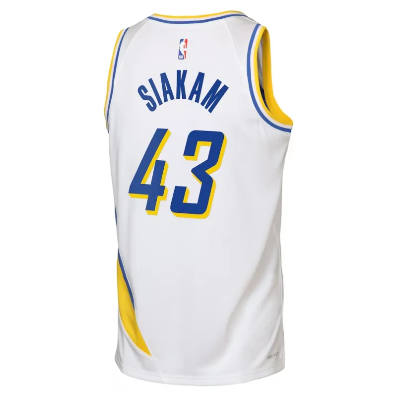 Indiana Pacers Pascal Siakam 2025/26 Jersey - City Edition - White