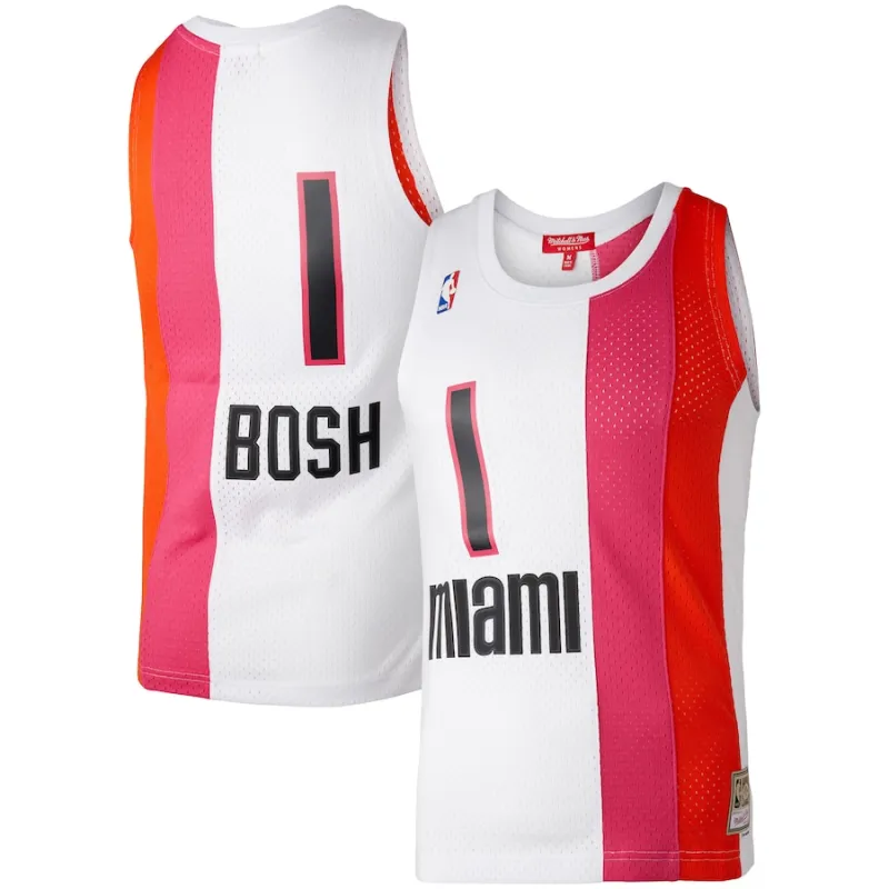 Chris Bosh Miami Heat Mitchell & Ness Women’s 2011/12 Hardwood Classics Swingman Jersey