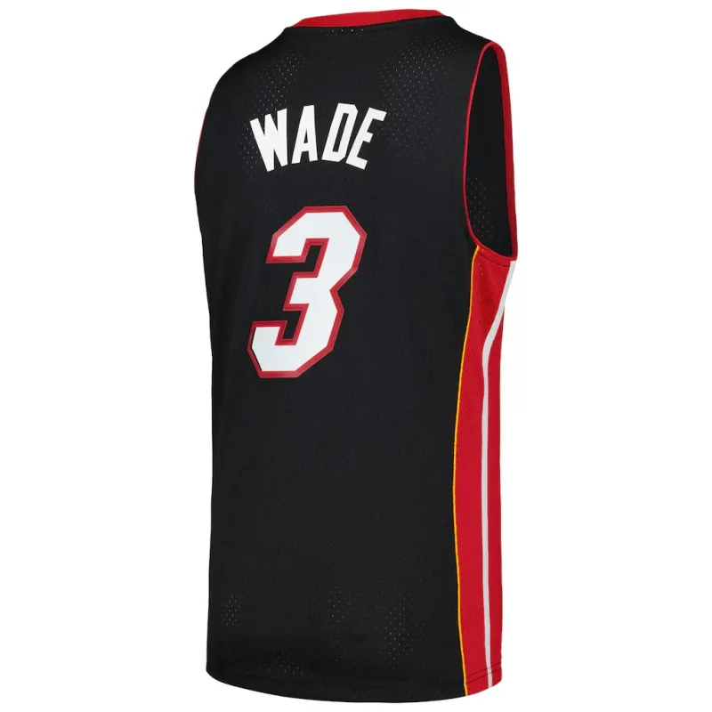 Miami Heat Dwyane Wade Swingman Jersey - Black