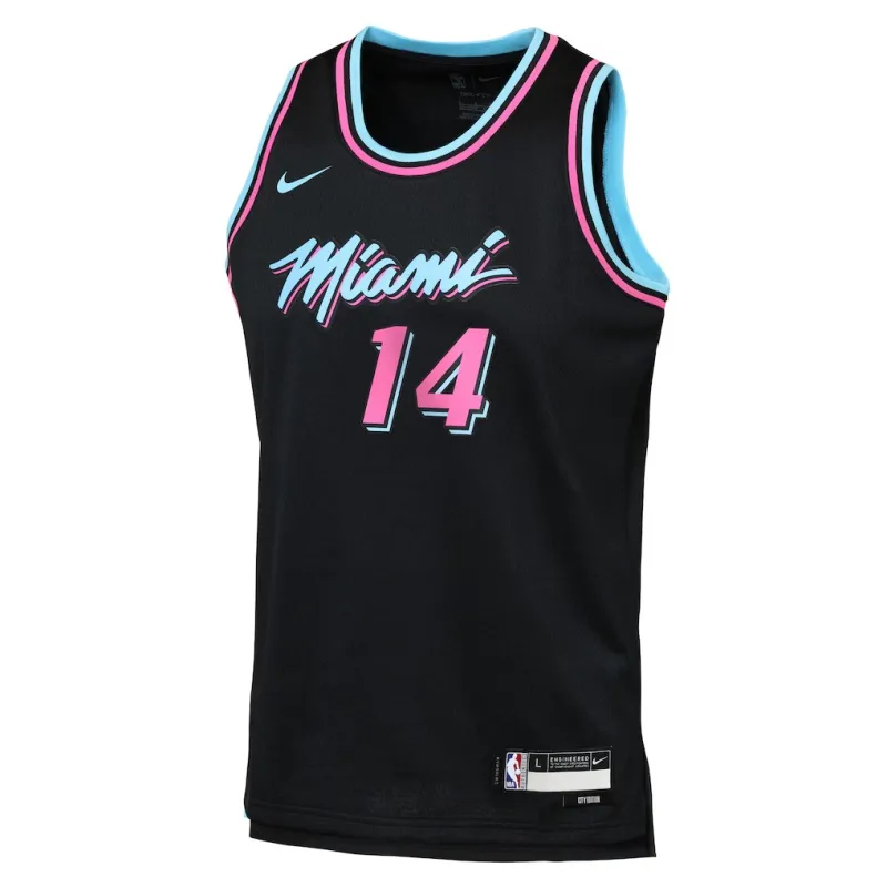 MIA Herro 2025/26 Swingman City Edition Jersey Black