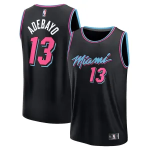Miami Heat Bam Adebayo 2025/26 Swingman Jersey - City Edition - Black
