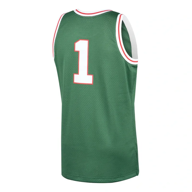 Oscar Robertson, Milwaukee Bucks Mitchell & Ness 1970/71 Hardwood Classics Swingman Jersey - Green