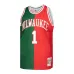 Oscar Robertson Milwaukee Bucks Mitchell & Ness Hardwood Classics 1971/72 Split Swingman Jersey