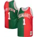 Oscar Robertson Milwaukee Bucks Mitchell & Ness Hardwood Classics 1971/72 Split Swingman Jersey