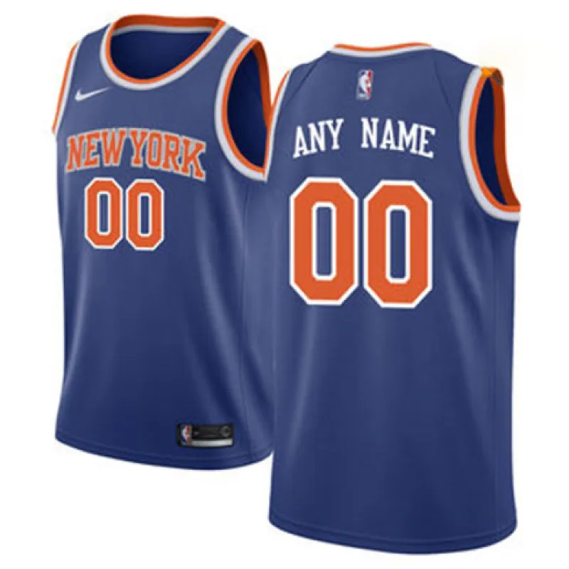 Customized, New York Knicks, Icon Edition, Blue