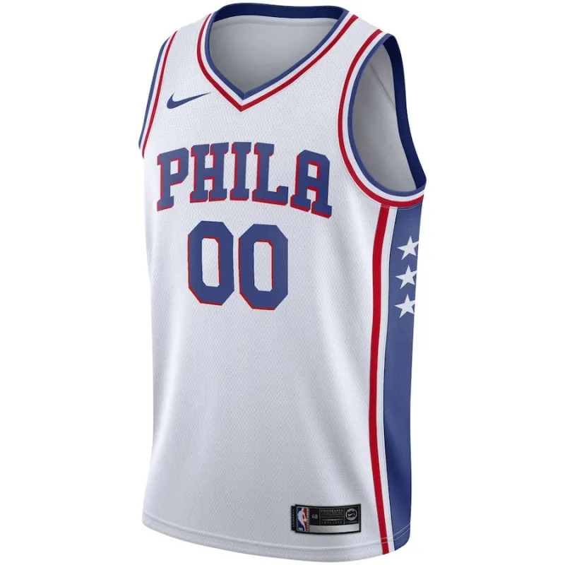 Philadelphia 76ers 2020/21 Swingman Custom Jersey - Association Edition - White