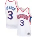 Allen Iverson Philadelphia 76ers Mitchell & Ness 1996/97 Classic Edition Swingman Jersey - White