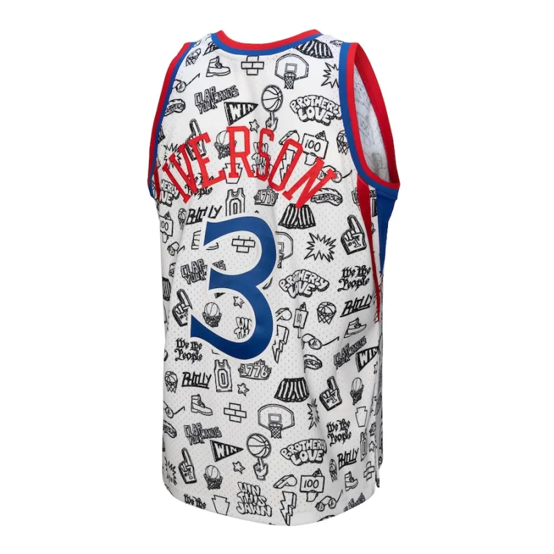 Camiseta Allen Iverson 76ers 1996-97 - Mitchell & Ness HWC