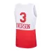 Allen Iverson Philadelphia 76ers Mitchell & Ness Maillot Authentique des Classiques Hardwood 2003/2004 - Blanc