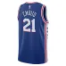 Joel Embiid Philadelphia 76ers Camiseta Swingman Unisex - Edición Ícono - Azul Real