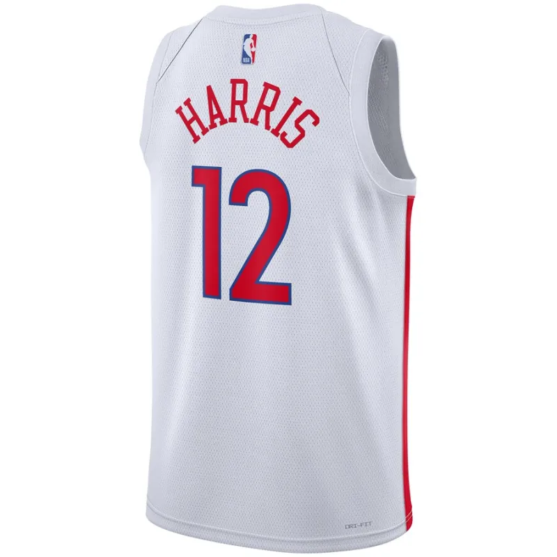 Tobias Harris Philadelphia 76ers Unisex 2022/23 Season Swingman Jersey - City Edition - White