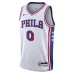 Tyrese Maxey Philadelphia 76ers Jugend Association Swingman-Jersey - Weiß