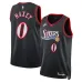 Philadelphia 76ers Tyrese Maxey Swingman Jersey - Classic Edition - Black