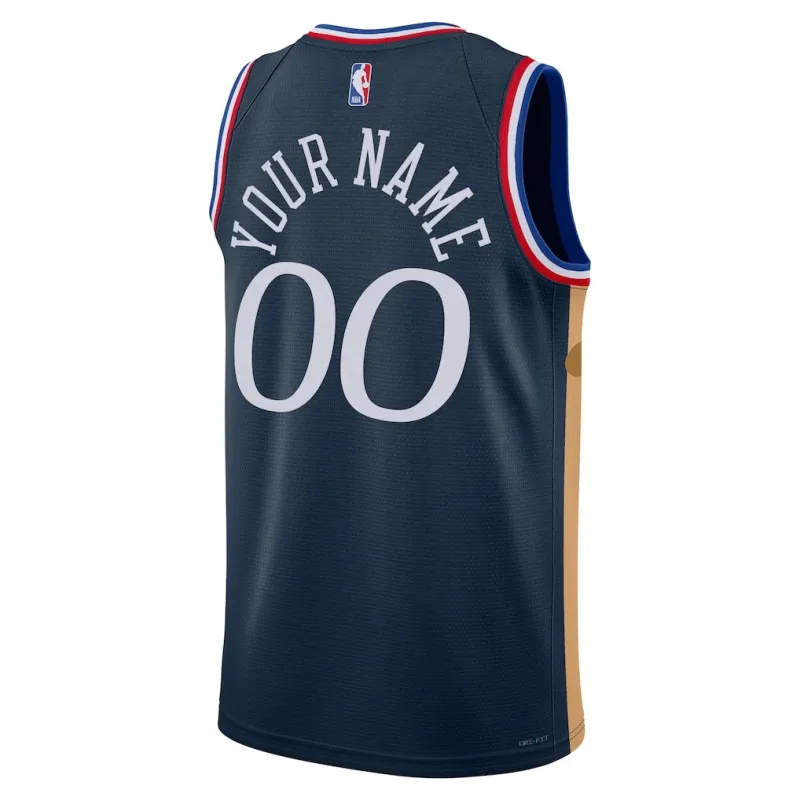 Philadelphia 76ers 2025/26 Swingman City Edition Unisex Jersey - Blue