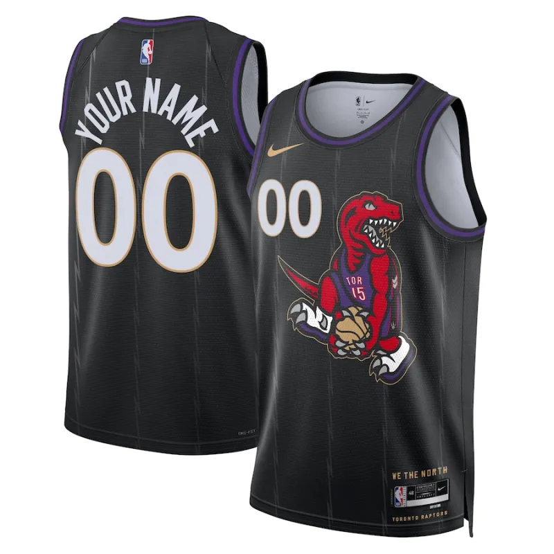 Custom Toronto Raptors 2024/25 City Edition Swingman Jersey