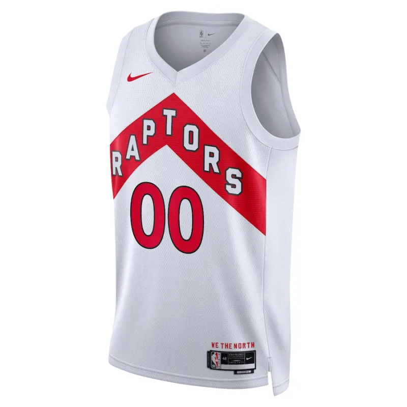 Toronto Raptors Camiseta Swingman Personalizada Unisex - Edición Asociación - Blanco