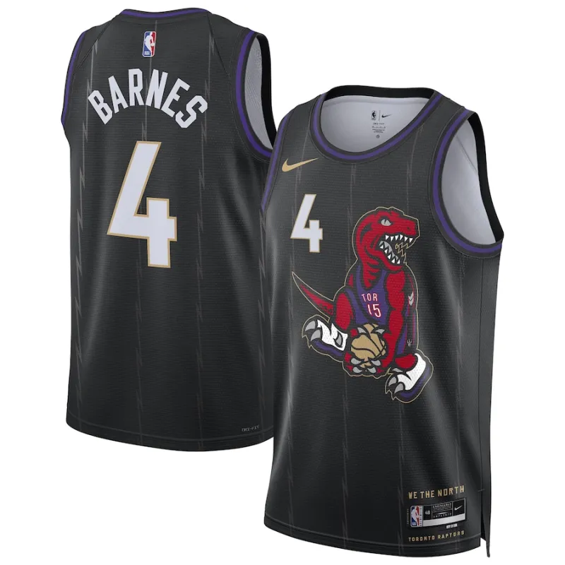 Scottie Barnes Toronto Raptors 2024/25 City Edition Swingman Jersey