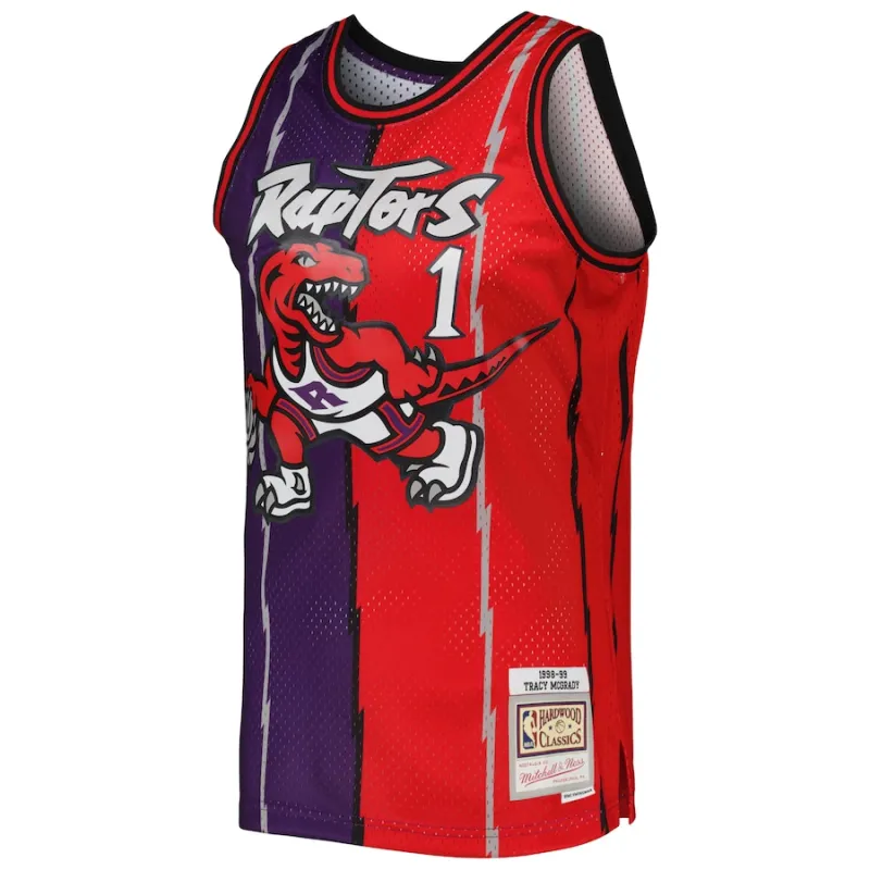 Tracy McGrady Toronto Raptors Mitchell & Ness 1998/99 Hardwood Classics Swingman Jersey