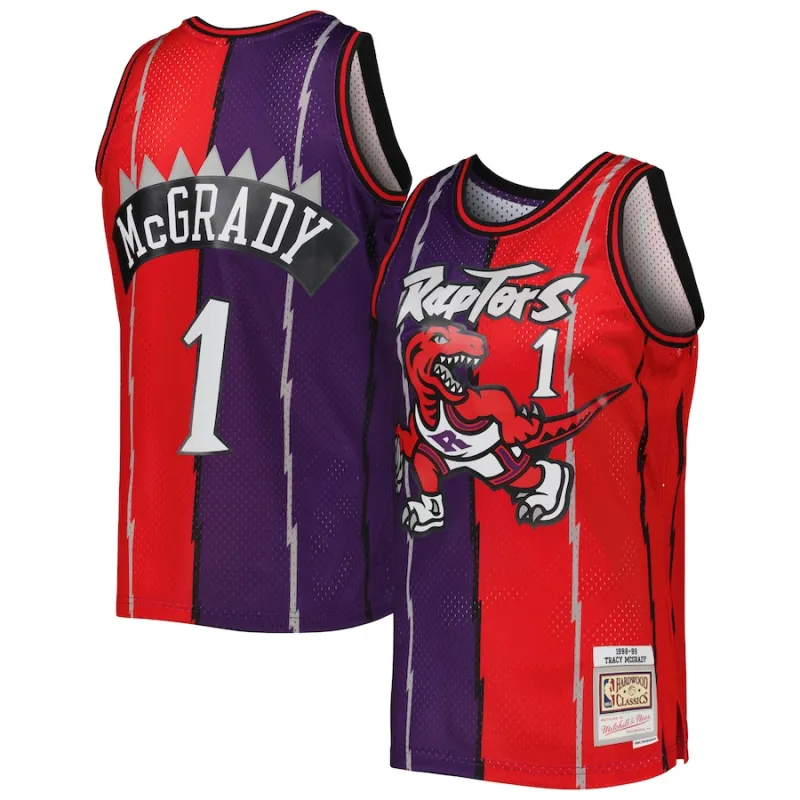 Tracy McGrady Toronto Raptors Mitchell & Ness 1998/99 Hardwood Classics Swingman Jersey