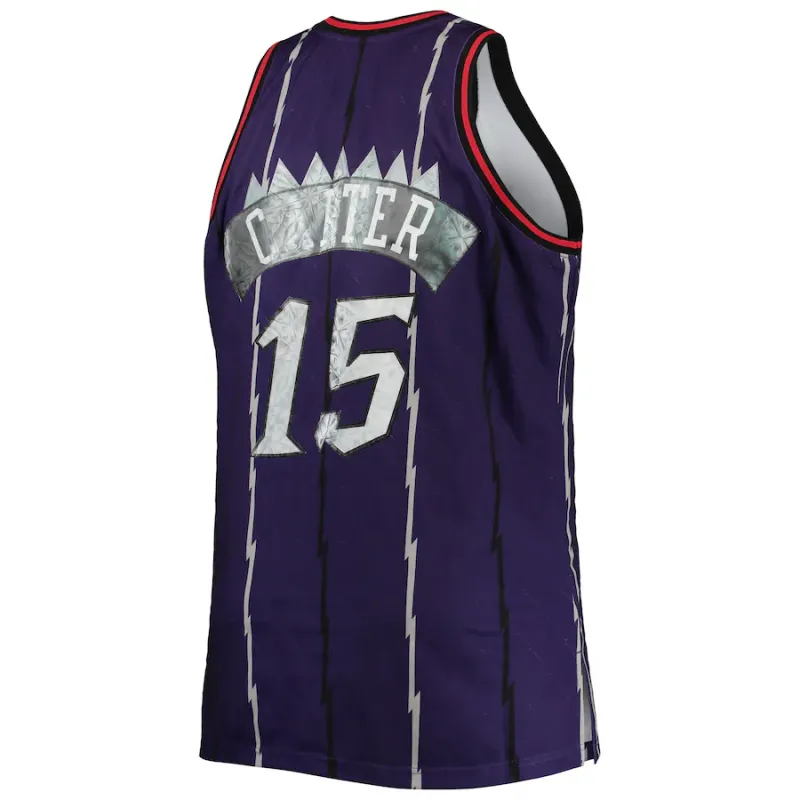 Vince Carter Toronto Raptors Mitchell & Ness Big & Tall 1998/99 NBA 75th Anniversary Diamond Jersey