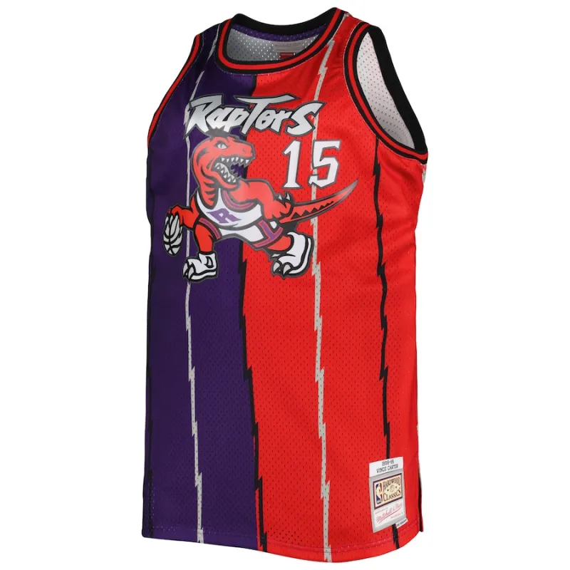 Camiseta Vince Carter Toronto Raptors 1998/99 Mitchell & Ness Big & Tall Swingman