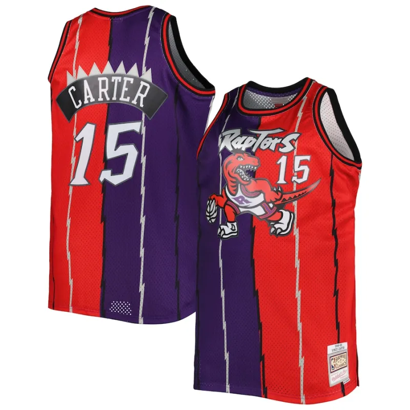 Camiseta Vince Carter Toronto Raptors 1998/99 Mitchell & Ness Big & Tall Swingman
