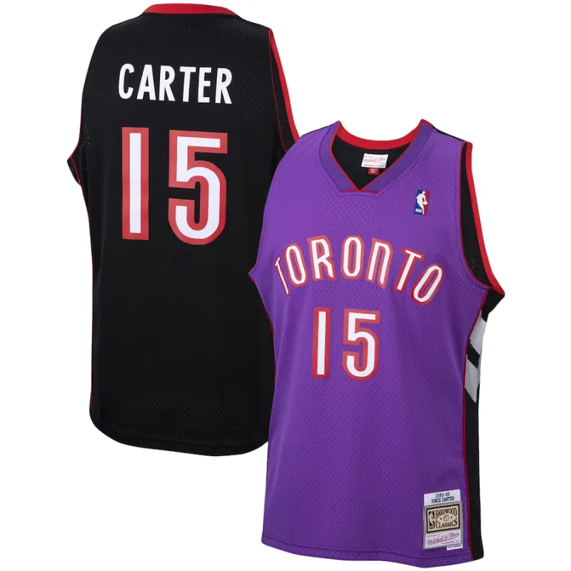 Vince Carter Toronto Raptors Mitchell & Ness 1999/00 Hardwood Classics Swingman Jersey