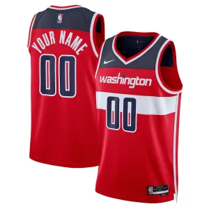 Washington Wizards Unisex Swingman Customized Jersey - Icon Edition - Red