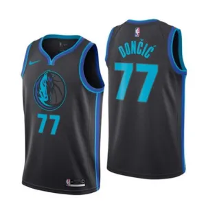 Luka Doncic, Dallas Mavericks City Edition Black
