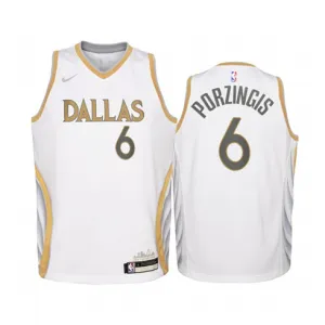 Kristaps Porzingis, Dallas Mavericks 2020/21 City Edition White