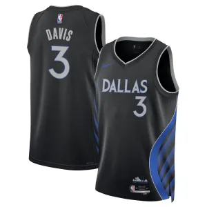 Dallas Mavericks Anthony Davis 2025/26 Unisex Jersey - City Edition - Black